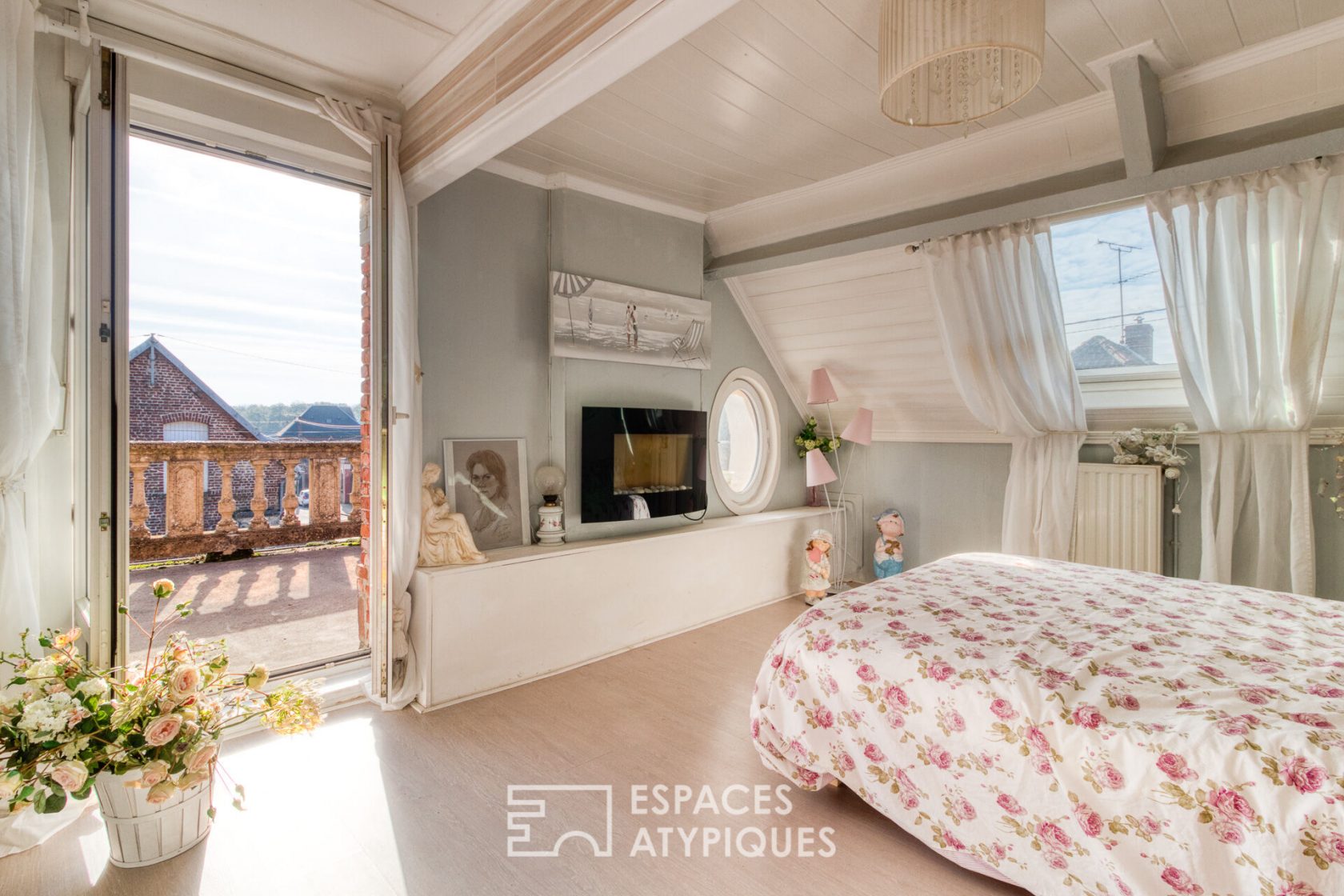 La Douce Romantique – Maison à la campagne aux inspirations Shabby chic