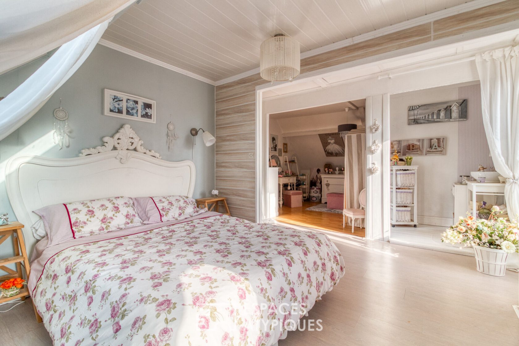 La Douce Romantique – Maison à la campagne aux inspirations Shabby chic