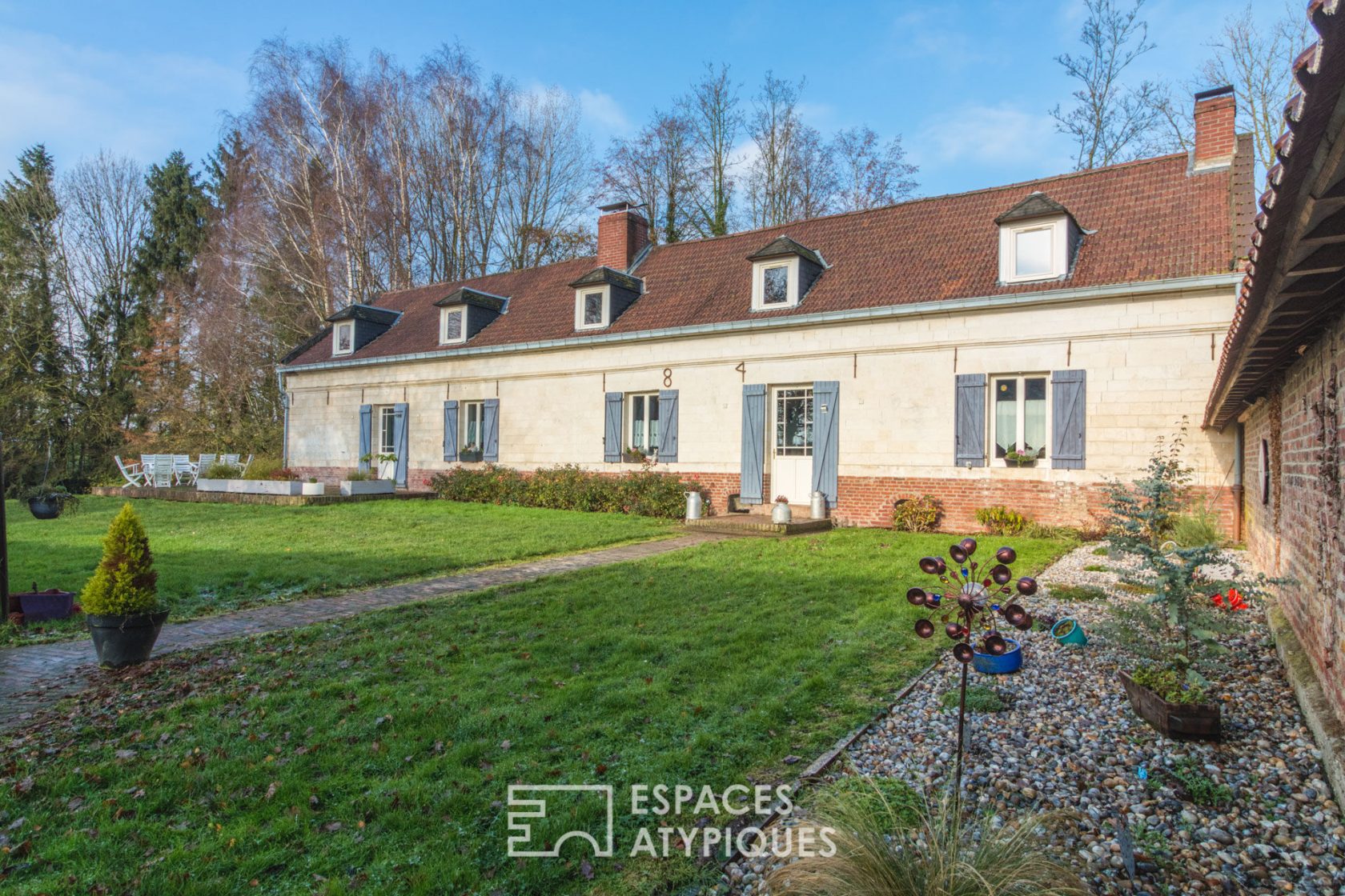 La Bergerie- Longère en pierre du XIXème et son appartement locatif