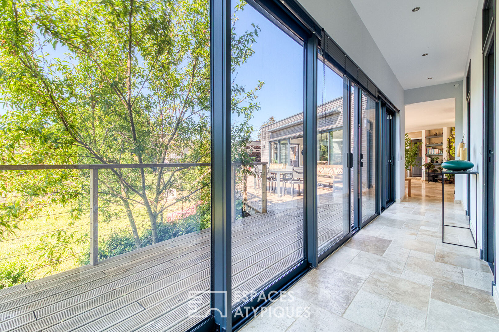 Life style -Ravissante maison traditionnelle avec extension contemporaine à ossature bois