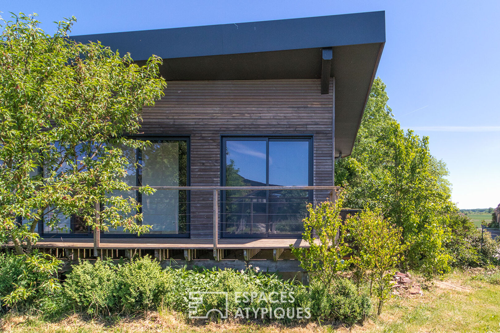Life style -Ravissante maison traditionnelle avec extension contemporaine à ossature bois