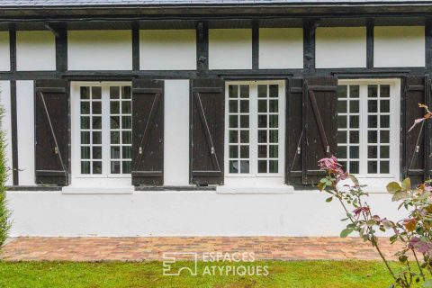 Le petit cottage – Coquette maison de campagne à colombages et ses annexes aménagées