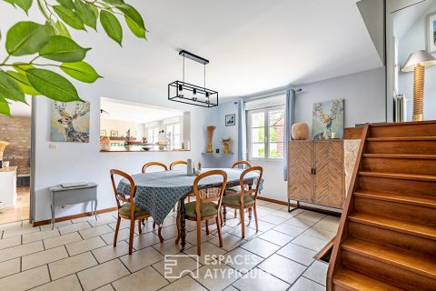 Like a holiday feeling – Renovated stone family house with swimming pool near Compiègne (60200)