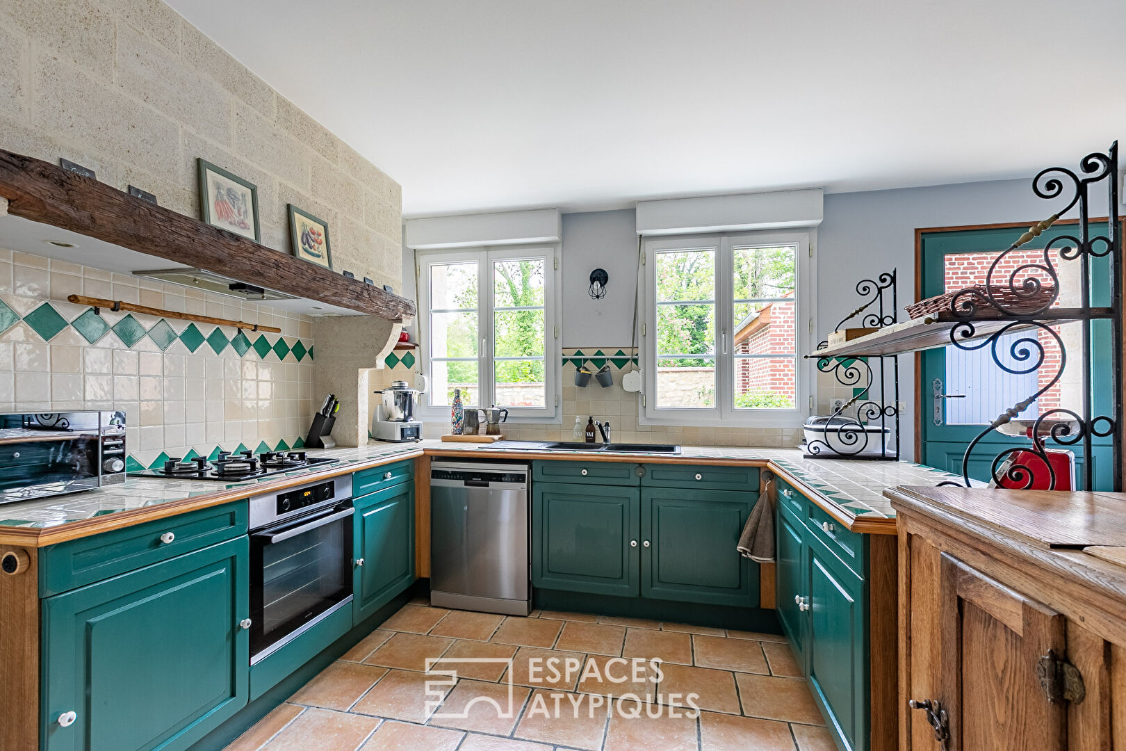 Like a holiday feeling – Renovated stone family house with swimming pool near Compiègne (60200)
