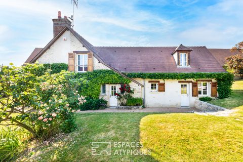 Maison en pierres avec studio indépendant et piscine chauffée