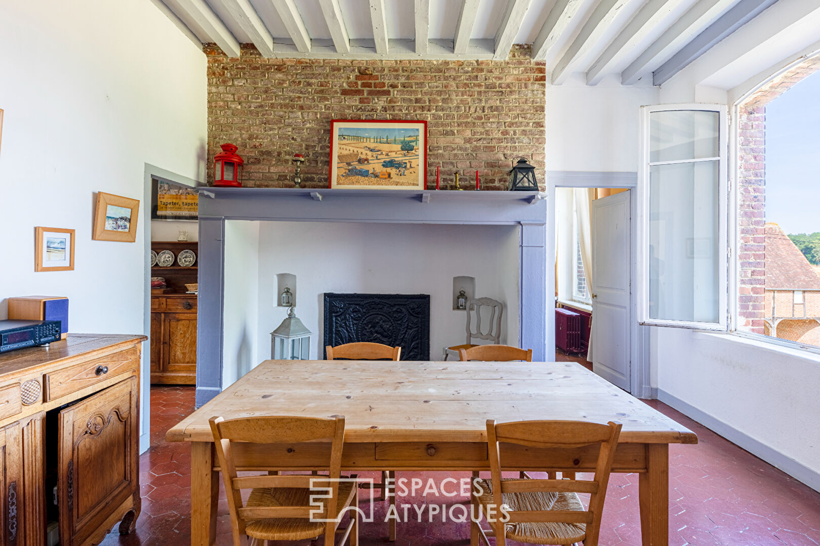 Maison et son corps de ferme au coeur de la nature