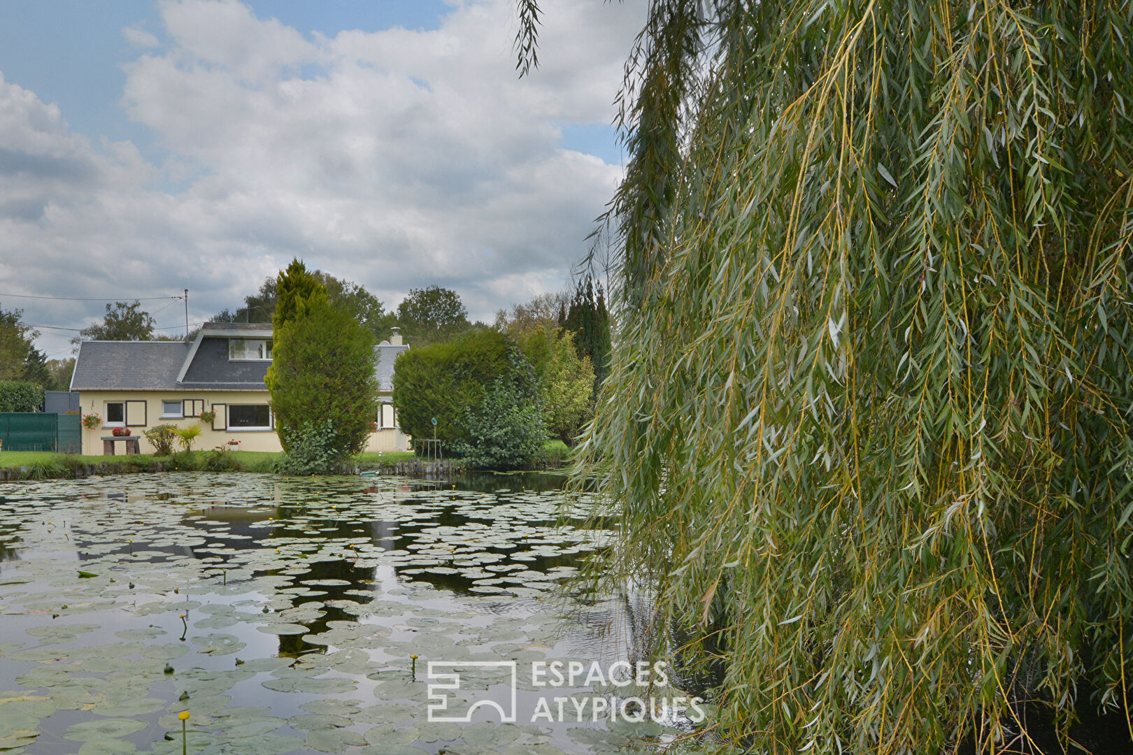 Maison de charme avec accès privé aux étangs de la Somme