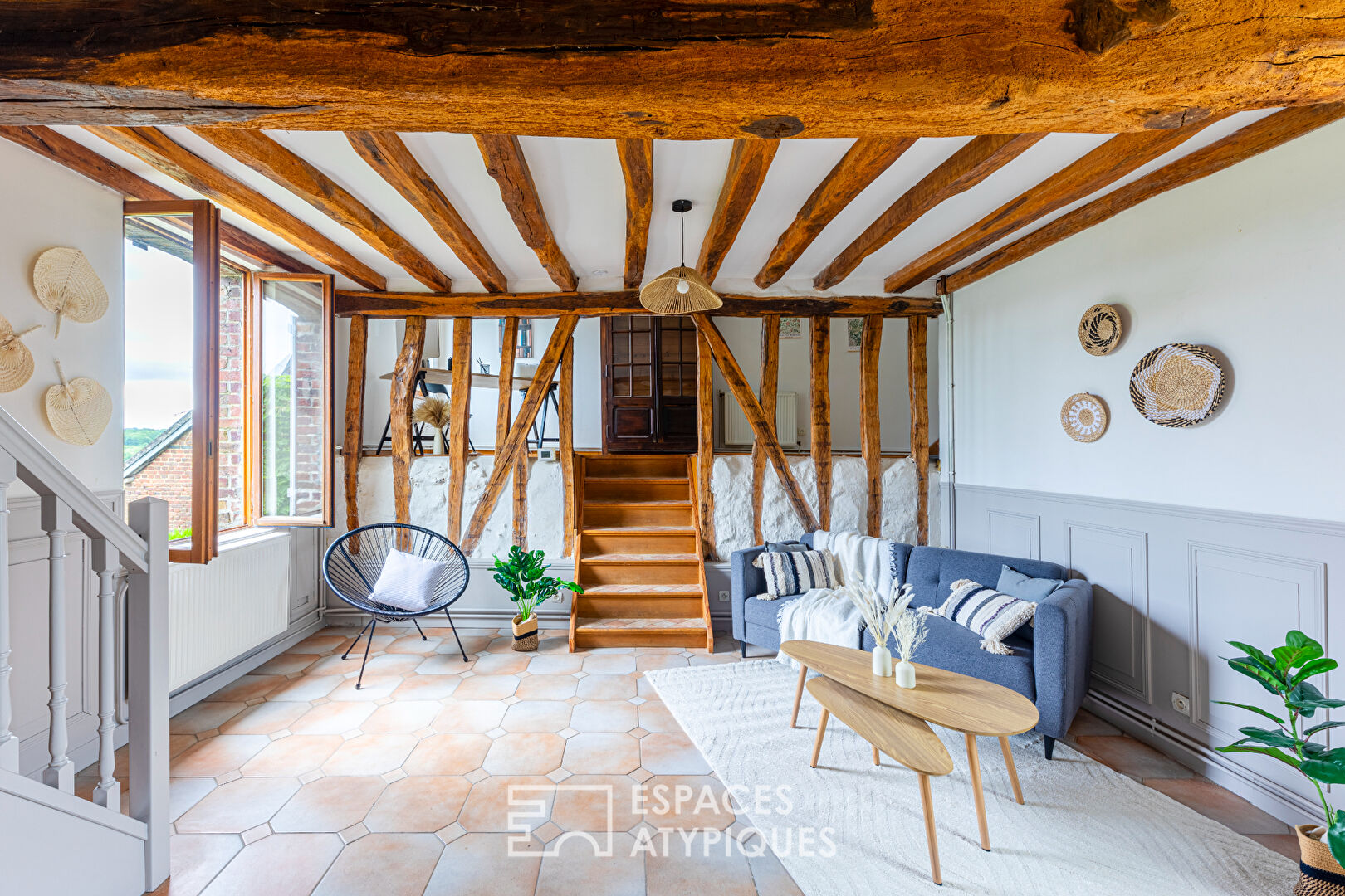 Charming farmhouse with view near Chaumont en Vexin