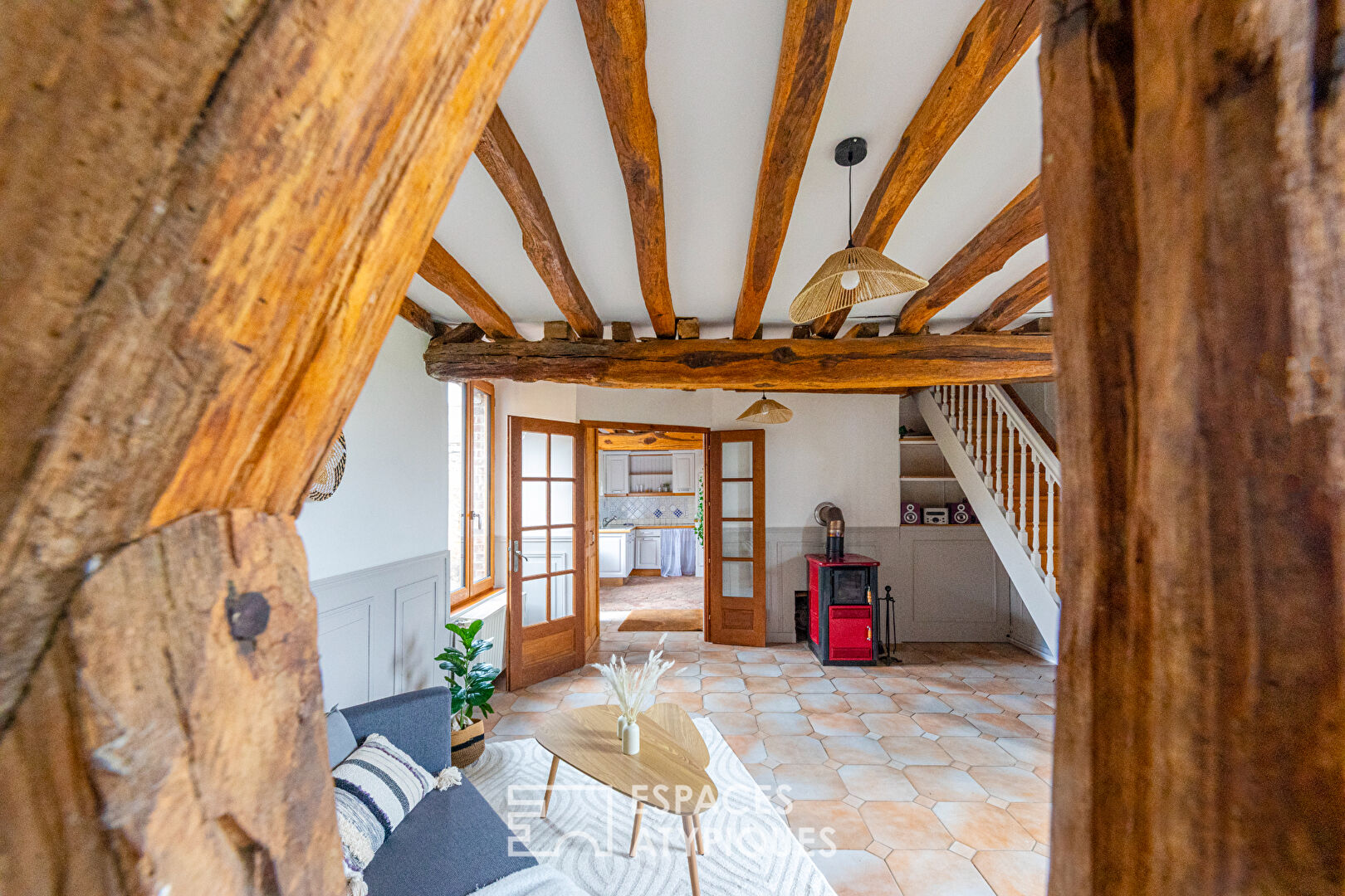 Charming farmhouse with view near Chaumont en Vexin