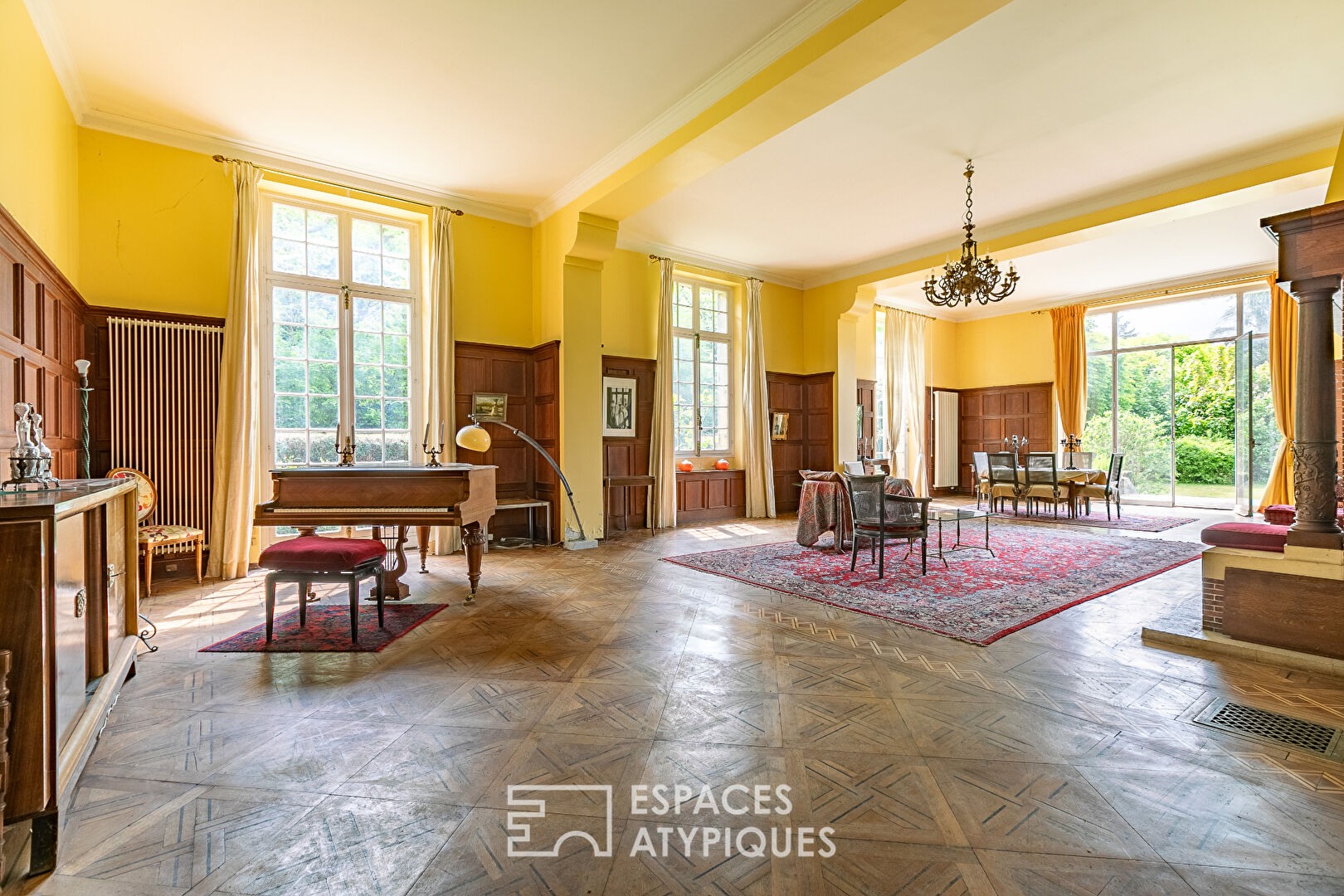 Appartement Grand Siècle avec terrasse et jardin