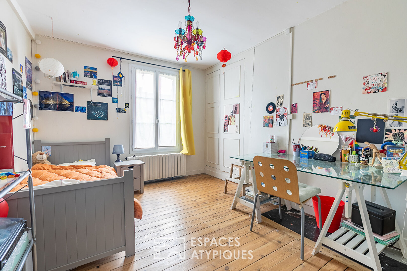 Maison de famille rénovée avec annexe aménagée et joli jardin en centre ville.
