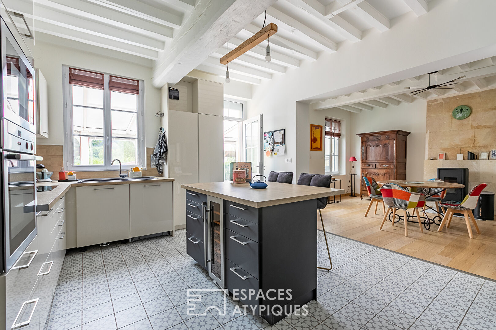 Maison de famille 19ème rénovée avec jardin près de Pierrefonds