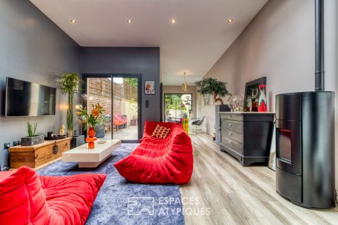 Maison  de ville  avec jardin à Amiens, – Un cocon graphique proche de La Providence