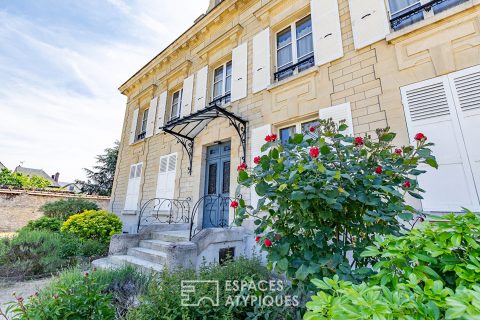 Appartement familial haut de gamme avec jardin dans une demeure emblématique de Crépy-en-Valois