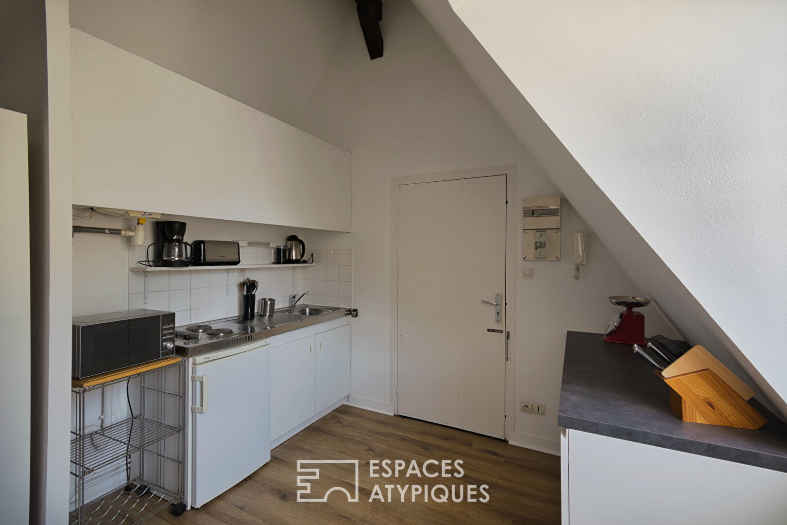Charming attic apartment in the historic center of Amiens