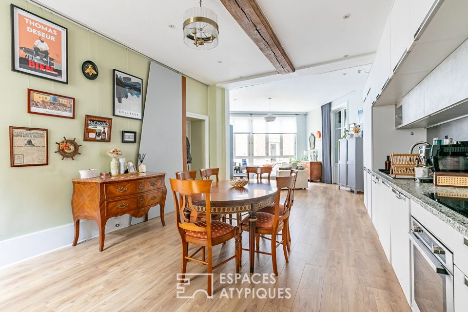 Unique ! Bel appartement rénové en centre ville historique de Compiègne