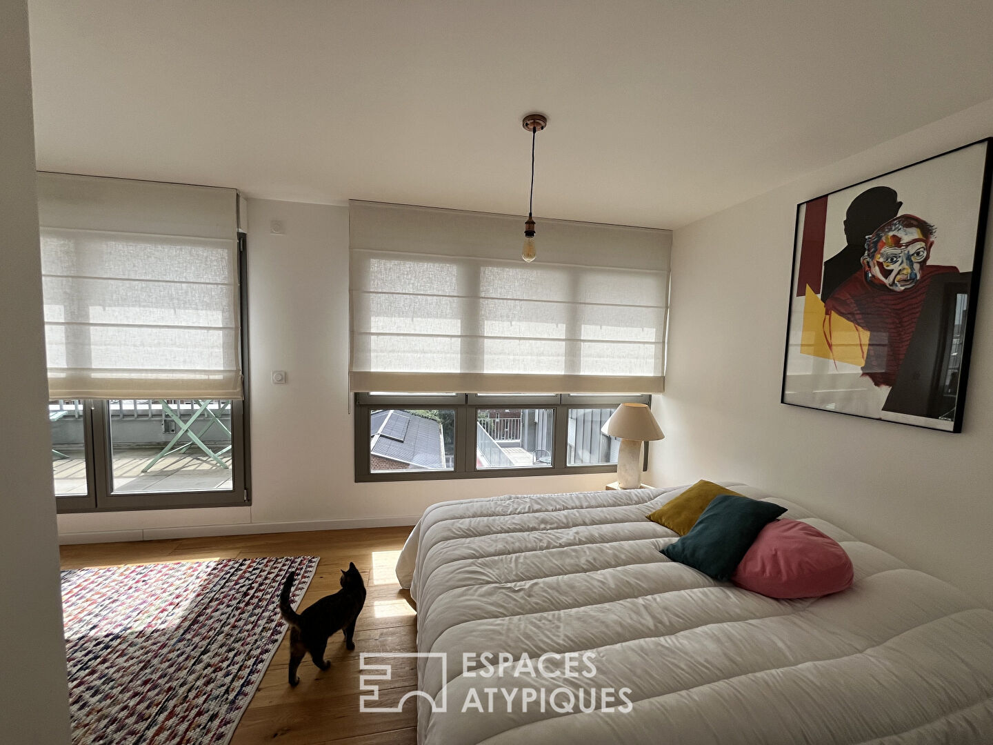 Penthouse avec terrasse piscine. Amiens centre