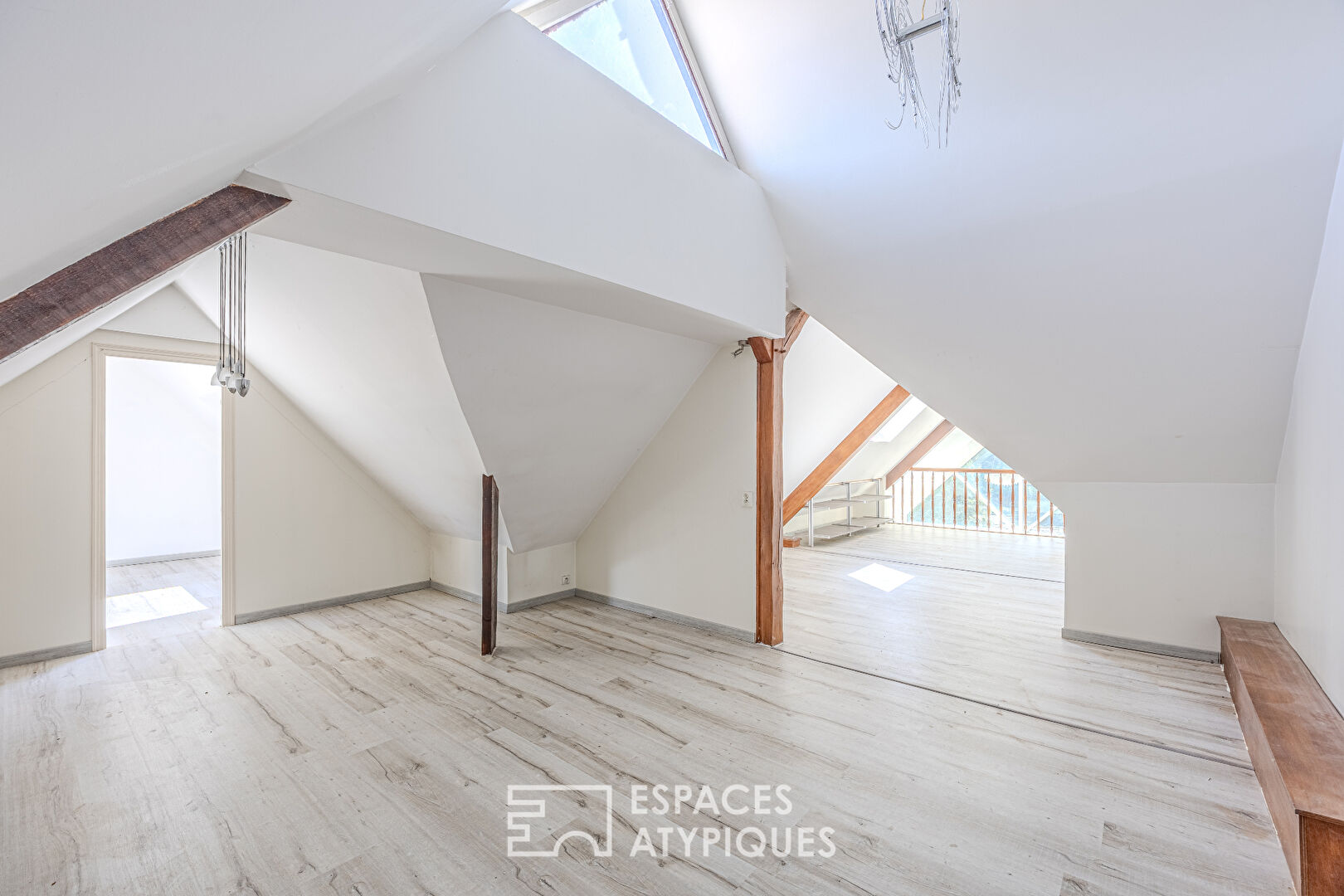 Large family home with independent gite and private pond