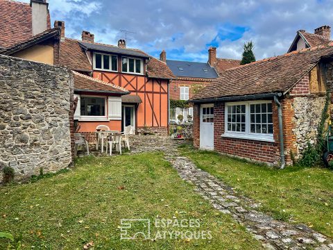 Maison de charme à colombage au coeur de Gerberoy
