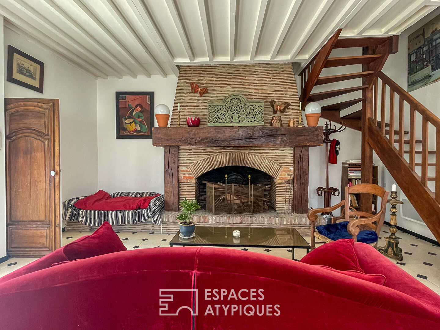 Maison de charme à colombage au coeur de Gerberoy
