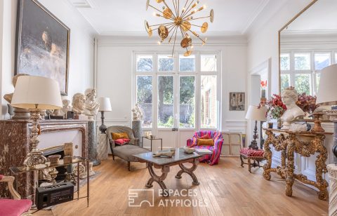 Demeure de caractère du XIXe avec jardin à Henriville