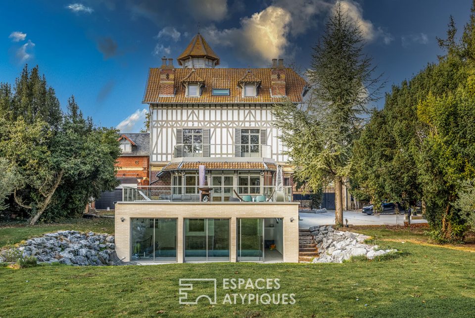 Villa belle époque joliement restaurée avec piscine et maison d'amis
