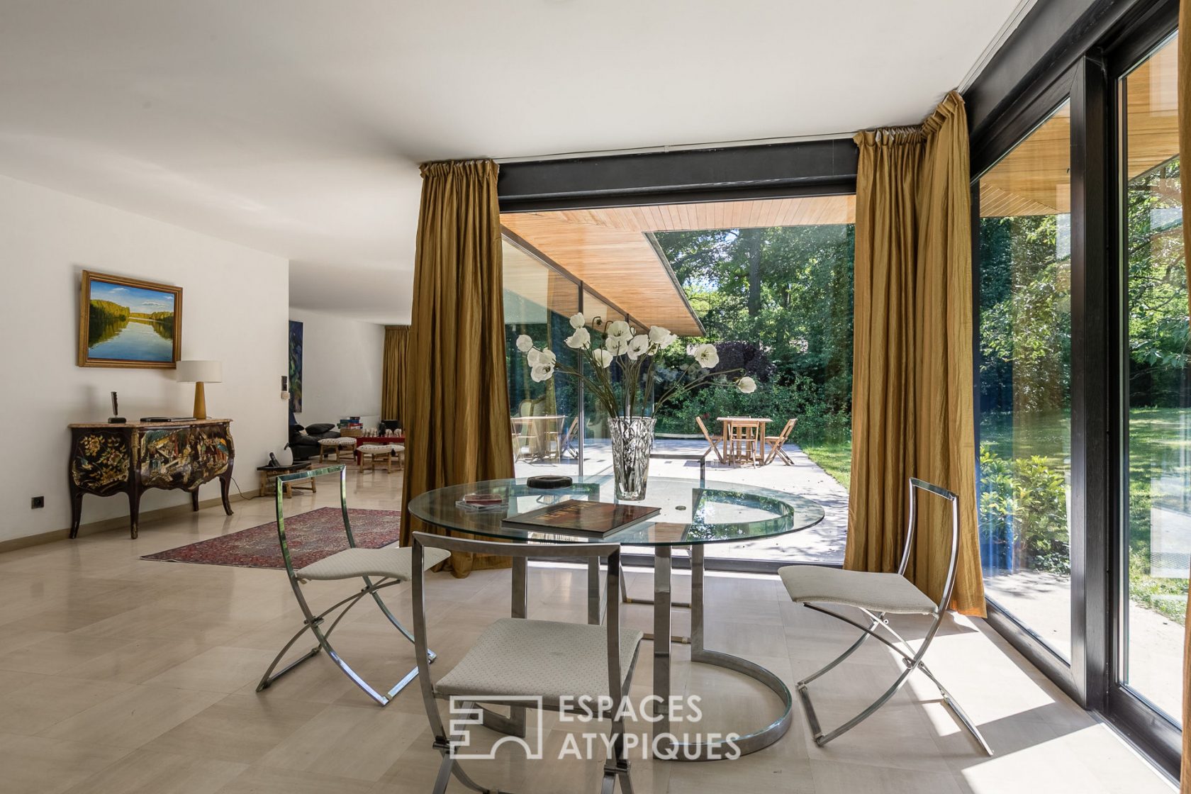 Zen structured – House of contemporary architect in the field of Lys