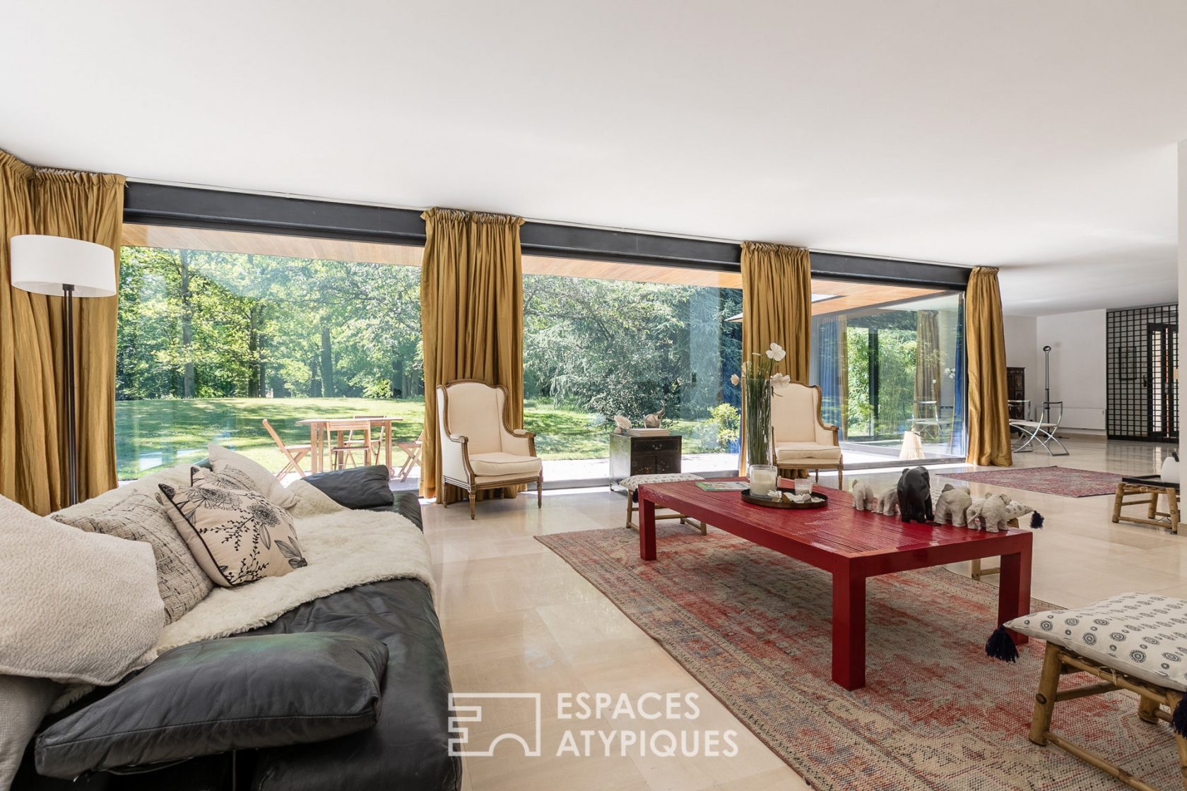 Zen structured – House of contemporary architect in the field of Lys