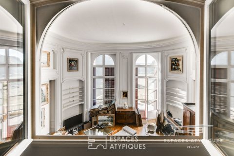 Aux portes de Paris – Magnifique duplex contemporain aménagé au coeur du Château de Villette