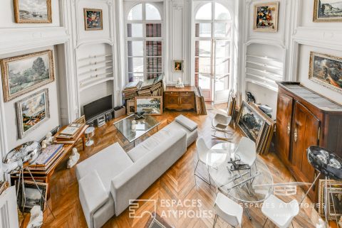 Aux portes de Paris – Magnifique duplex contemporain aménagé au coeur du Château de Villette