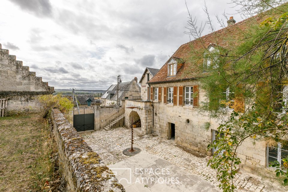 02880 BUCY LE LONG - Espace et Lumière avec vue imprenable - Ancien pressoir du 18ème siècle rénové - Réf. EAP301