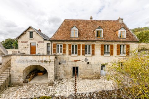 Espace et Lumière avec vue imprenable – Ancien pressoir du 18ème siècle rénové