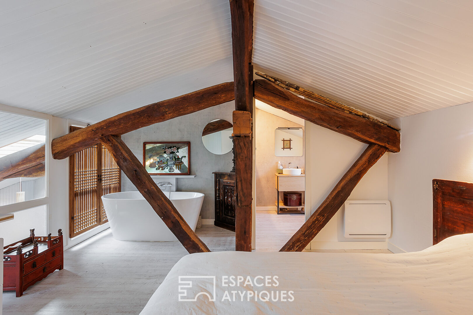 Duplex esprit loft, dans le coeur historique