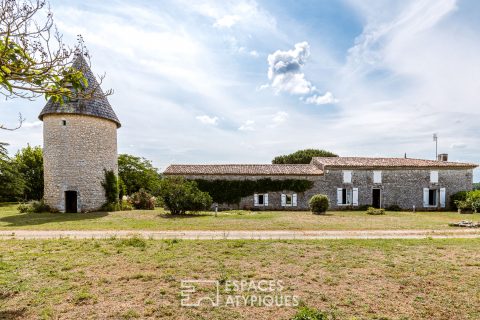 Propriété de charme et son authentique moulin