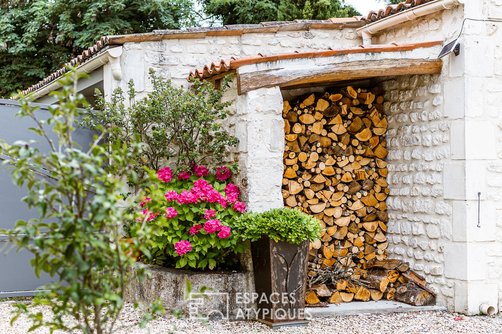 Village house with neat services