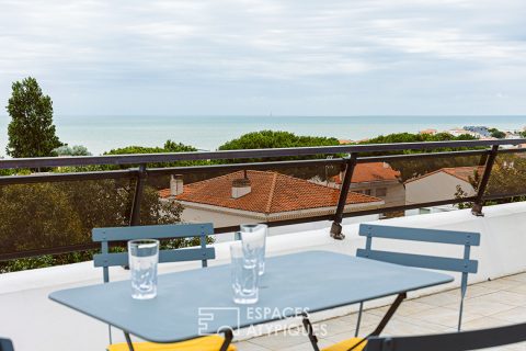 Luxury apartment with a contemplative view