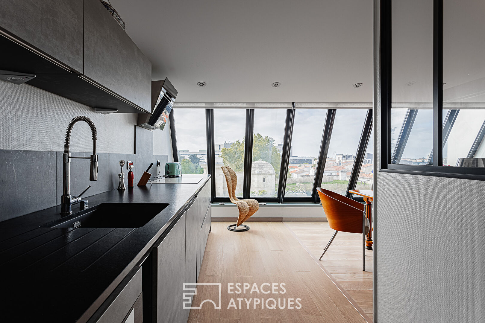 Appartement avec vue, en coeur de ville