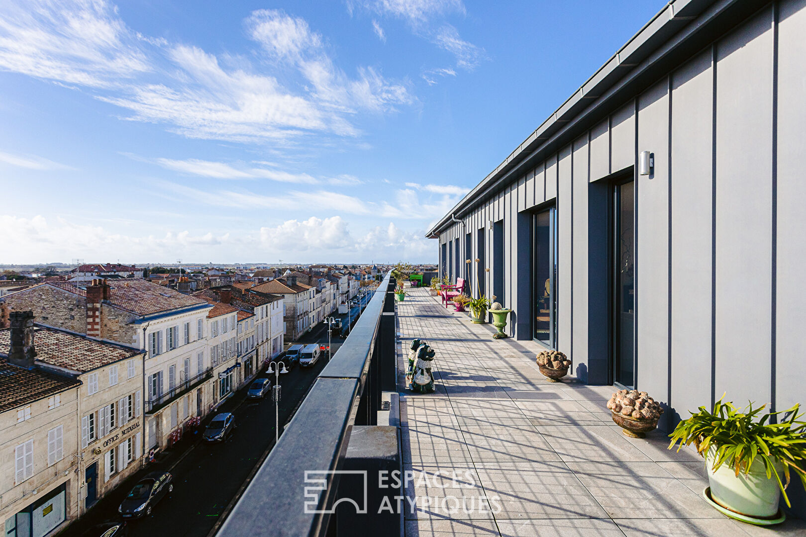 Appartement d’exception avec terrasse et rooftop sur Rochefort