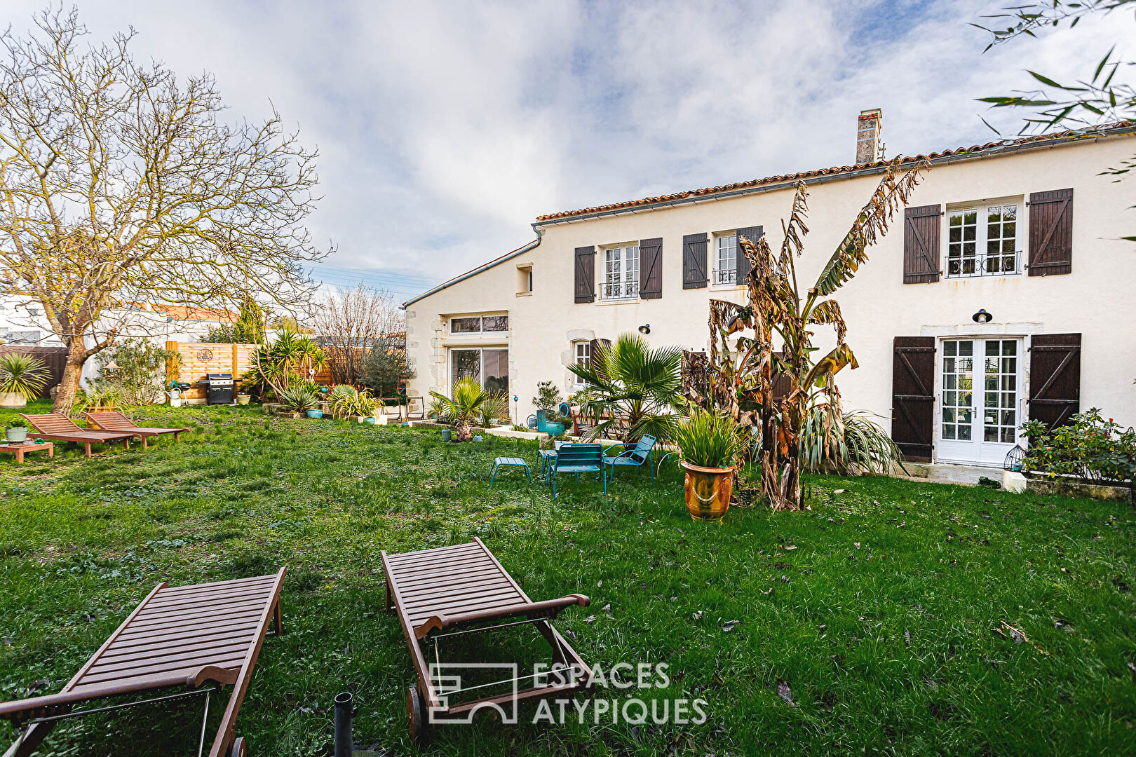 Propriété de charme avec jardin à La Rochelle