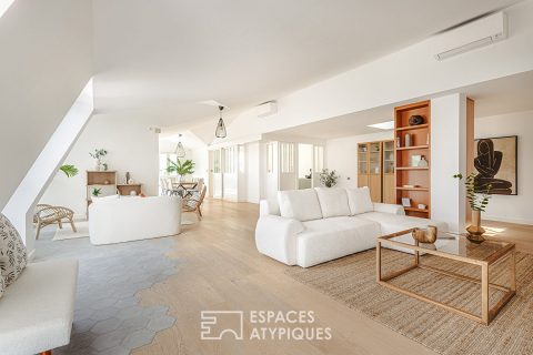Penthouse panoramique et ses quatre suites, rooftop 360 degrés