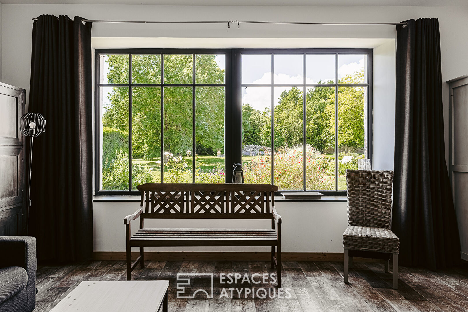 Renovated barn and its exceptional rooms