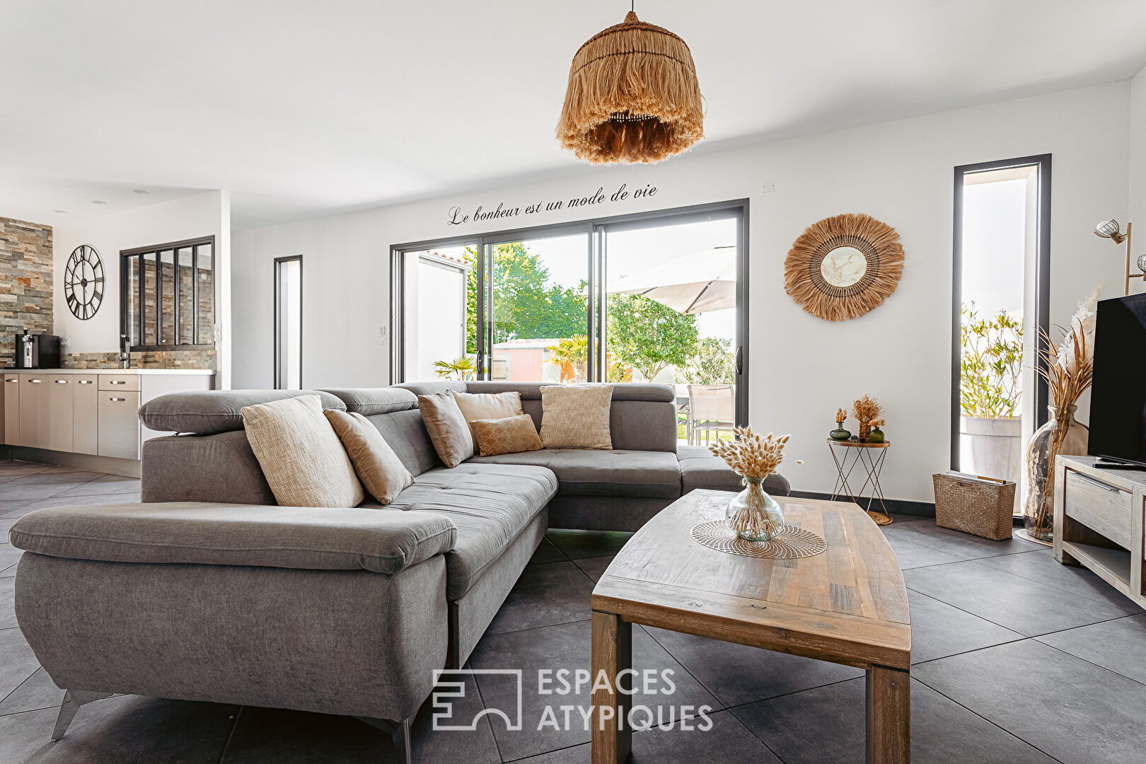 Contemporary family home in the heart of the village