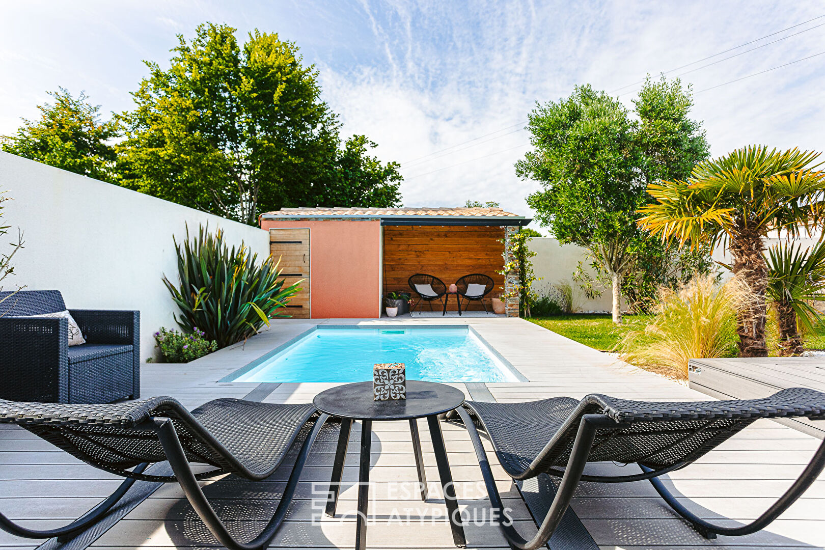 Contemporary family home in the heart of the village