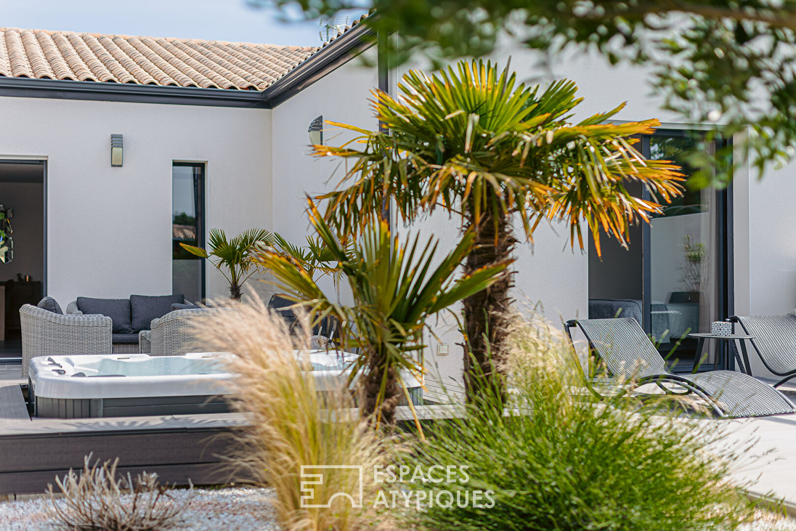 Contemporary family home in the heart of the village
