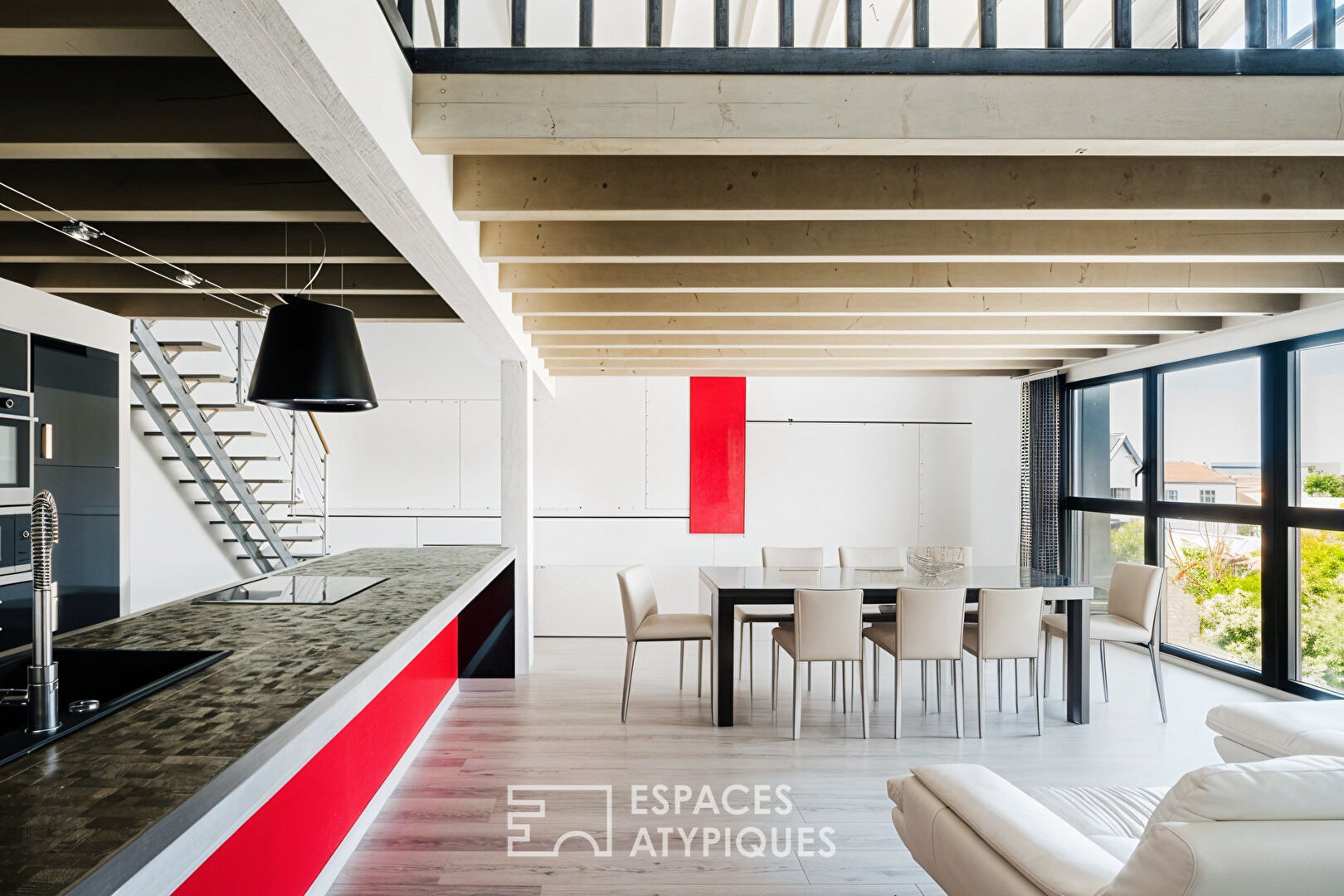 Appartement confortable à l’esprit loft