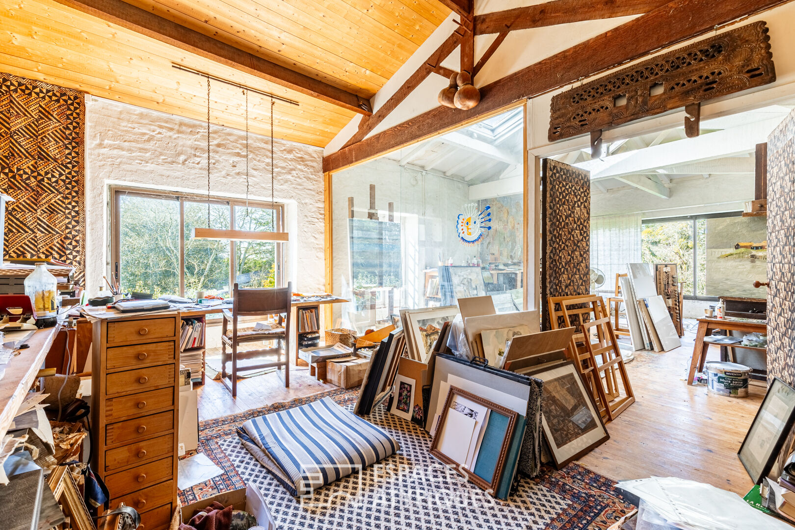Surprenante maison d’artiste à réinventer