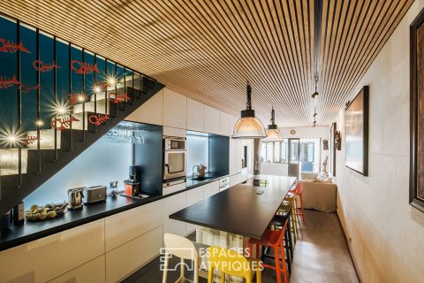 Contemporary with high-end finishes