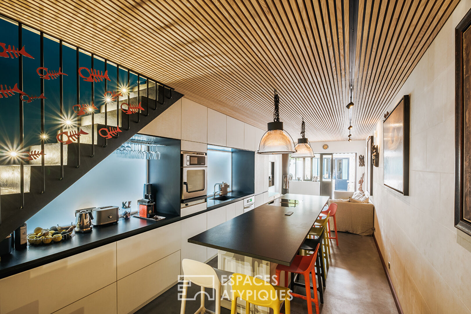 Contemporary with high-end finishes