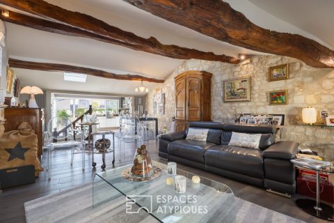 The elegance of a house-style apartment in the historic heart of Saintes
