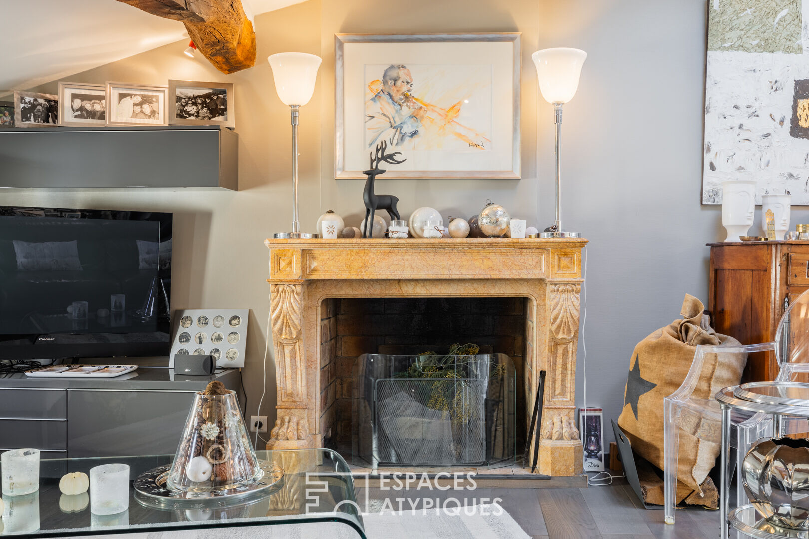 The elegance of a house-style apartment in the historic heart of Saintes